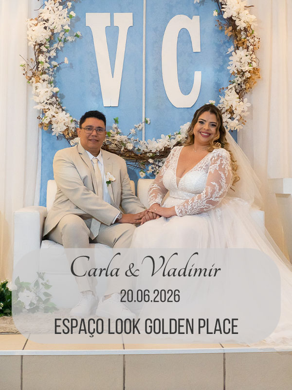 Casamento de Carla e Vladimir